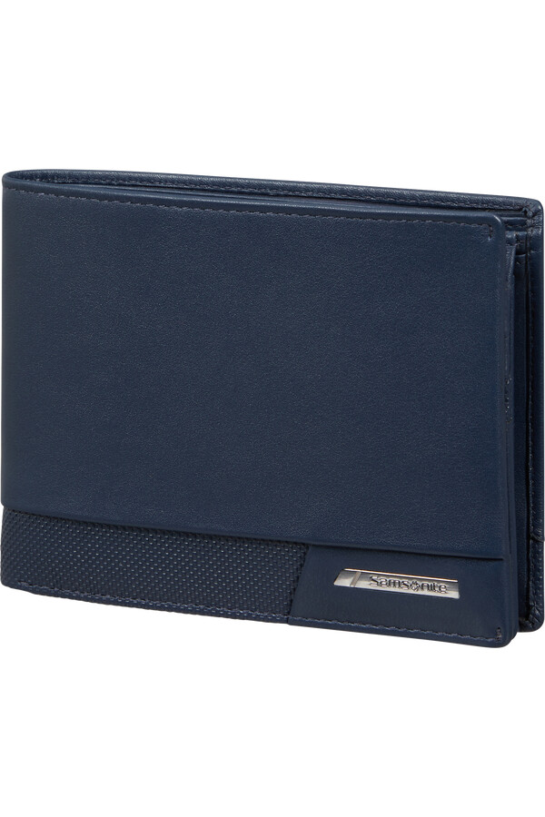 pro-dlx 6 slg wallet nachtblauw