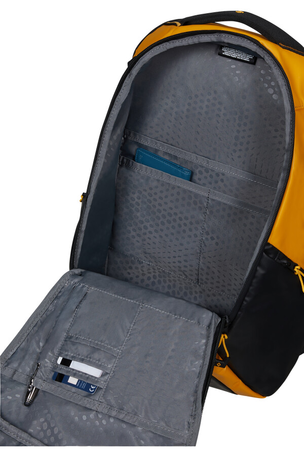 ecodiver rugzak m usb geel