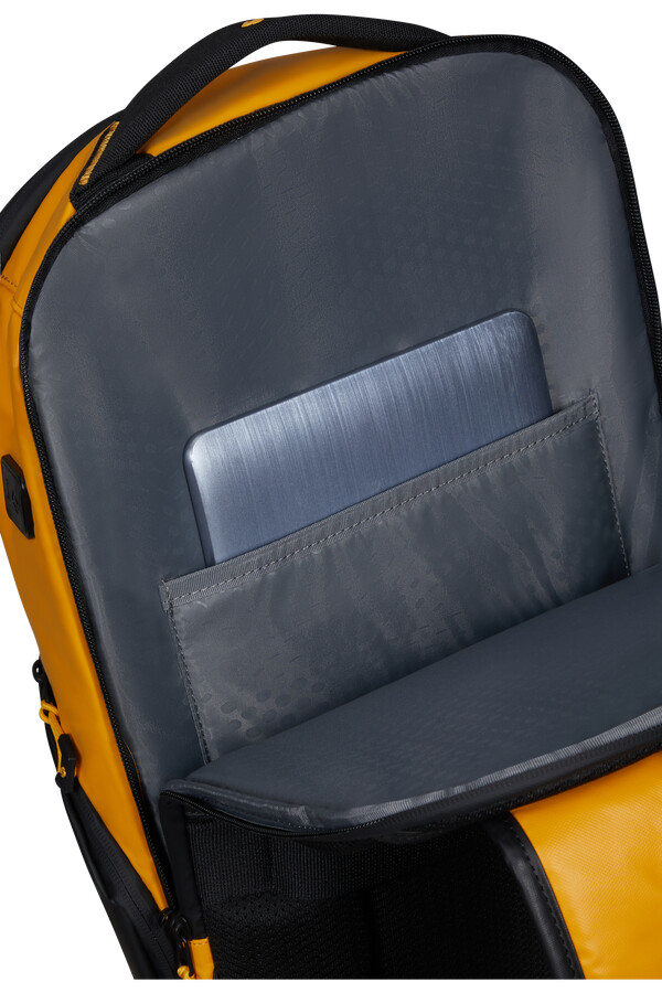ecodiver rugzak m usb geel