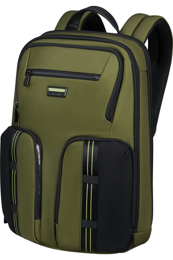 urban-eye rugzak 156 inch wasabizwart