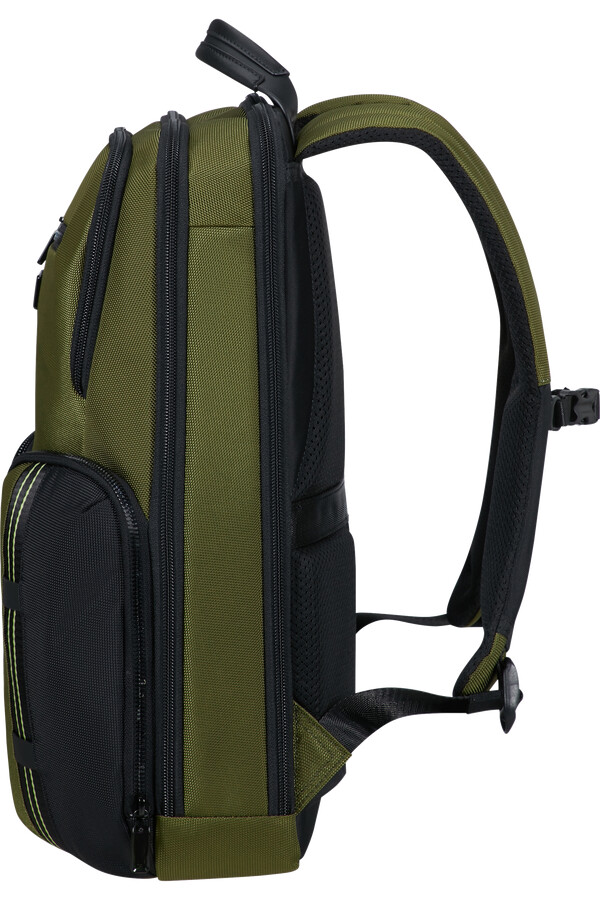urban-eye rugzak 156 inch wasabizwart