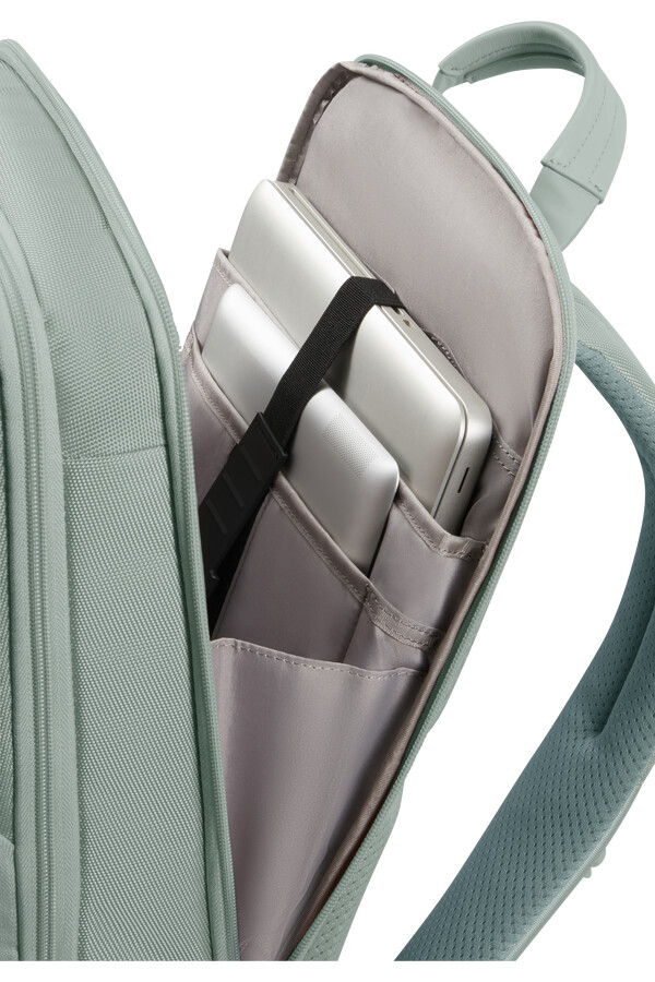 urban-eye rugzak 141 inch saliegroen