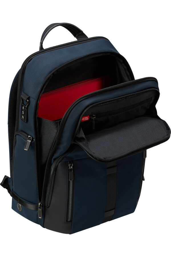 urban-eye rugzak 156 inch blauw