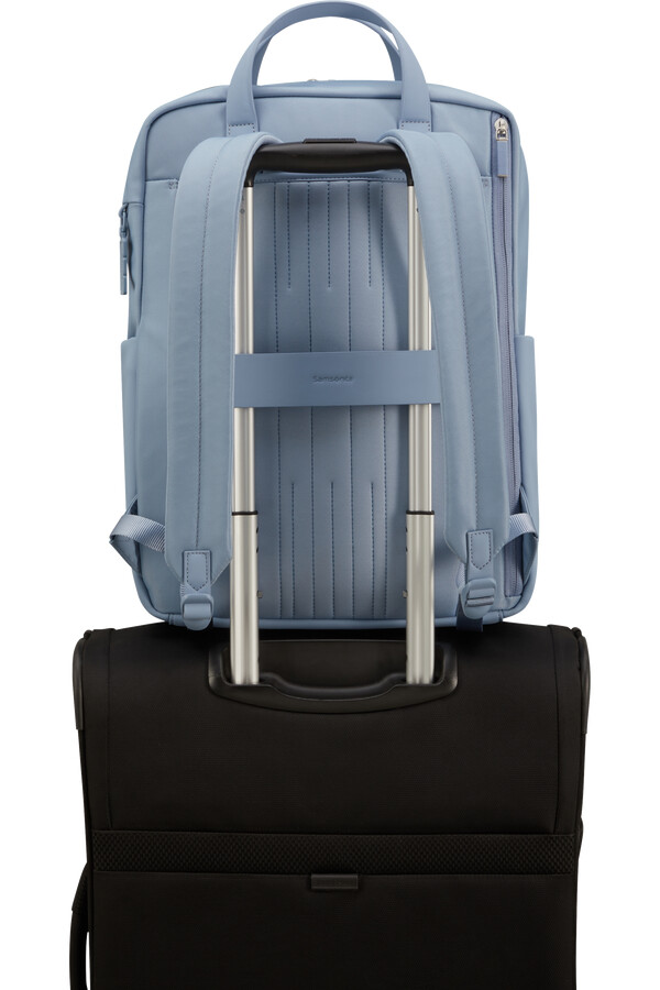 rugzakkenset van 4 stuks 40 cm stoffig blauw