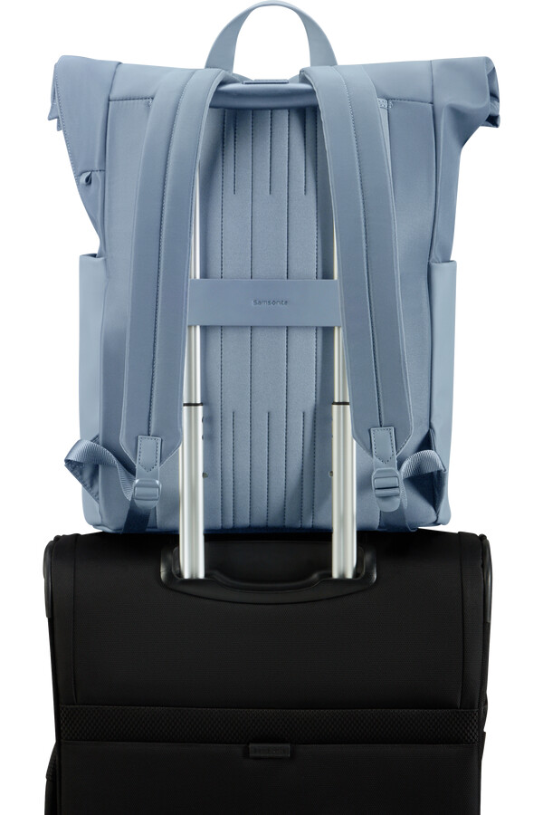 rugzakkenset van 4 stuks 40 cm stoffig blauw