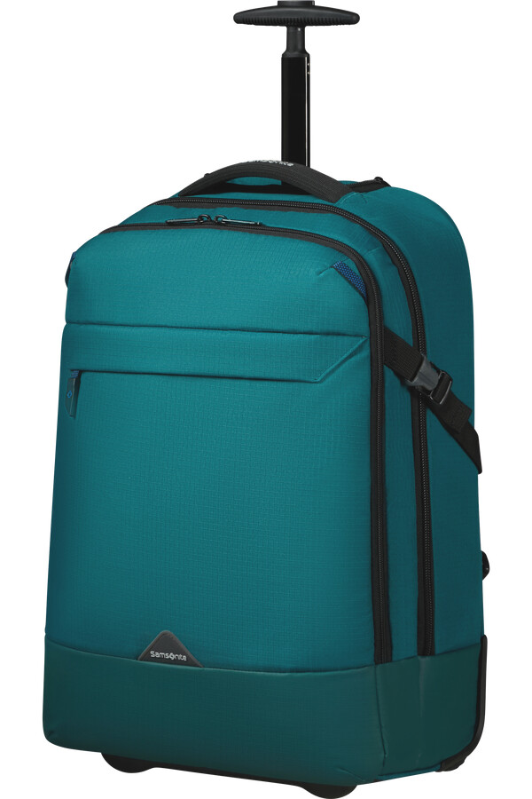 roadseeker laptoptas met wielen 173 inch diepblauwgroen
