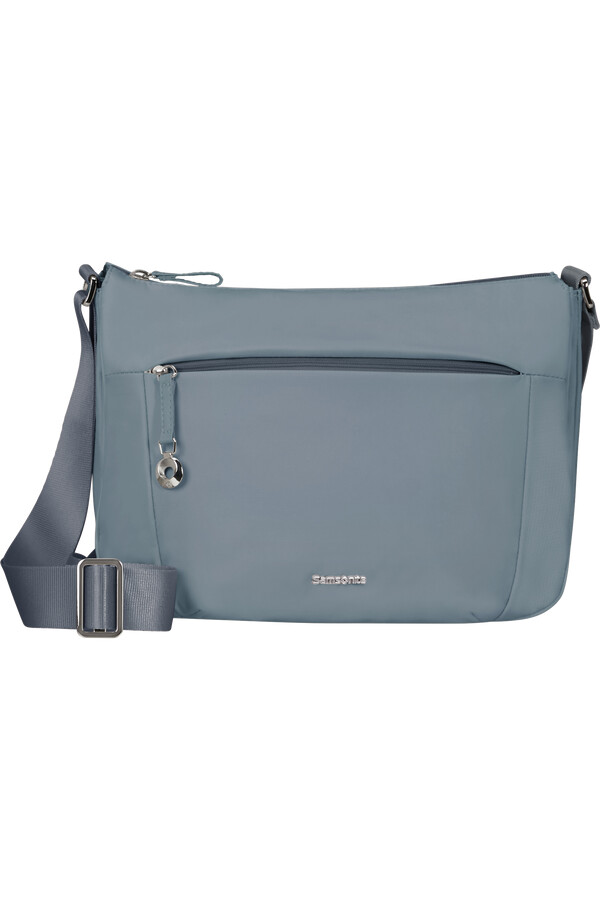 move 5.0 hobo tas stoffig blauw