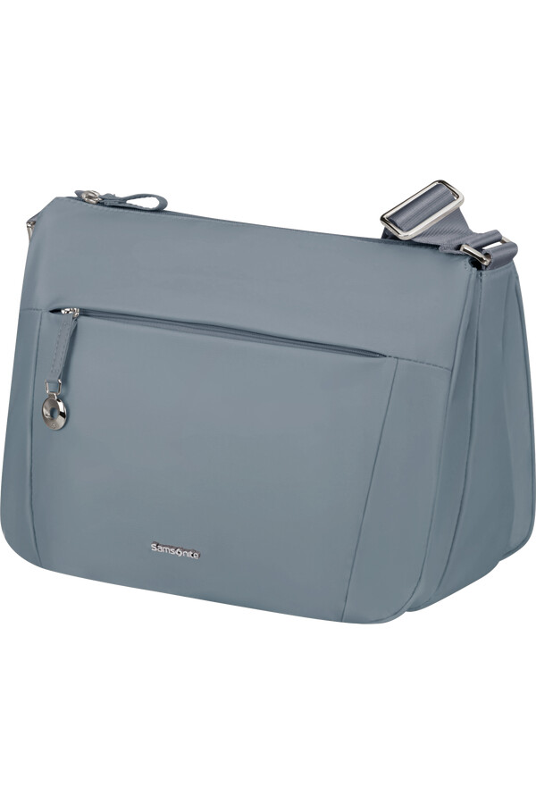 move 5.0 hobo tas stoffig blauw