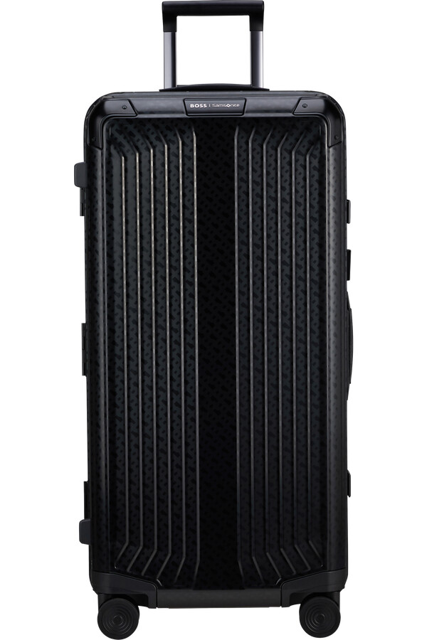 boss samsonite spinner 4 wielen 80 cm grafiet monogram