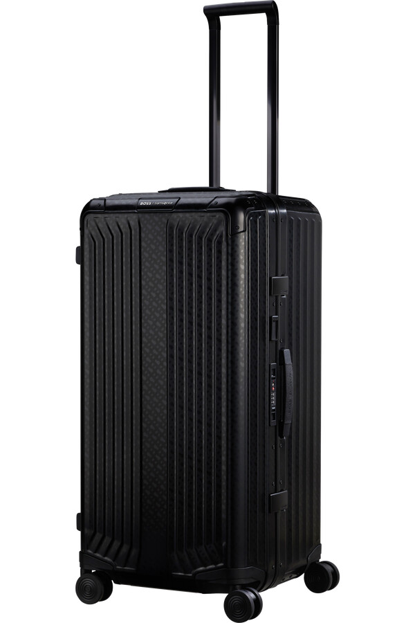 boss samsonite spinner 4 wielen 80 cm grafiet monogram