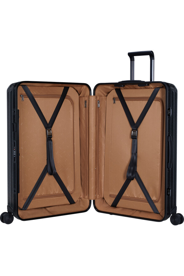 boss samsonite spinner 4 wielen 69 cm grafiet monogram