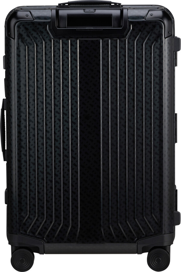 boss samsonite spinner 4 wielen 69 cm grafiet monogram