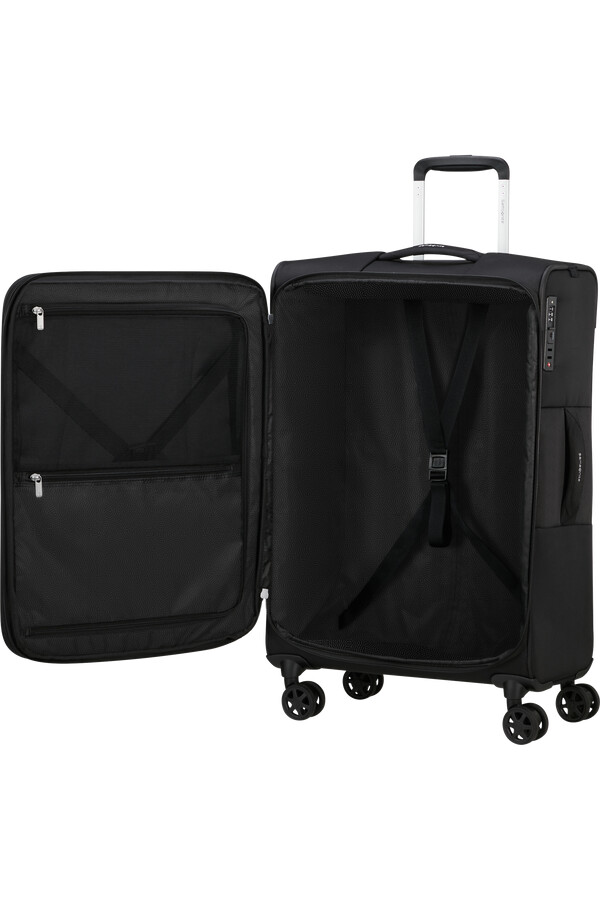 urbify spinner uitbreidbaar 4 wielen 68 cm zwart