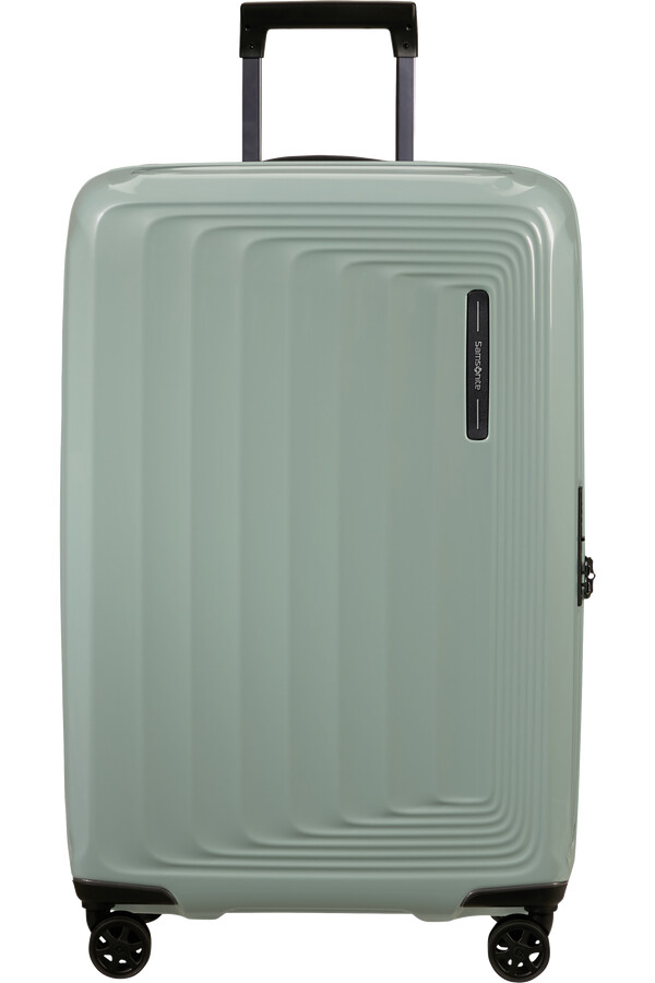 nuon spinner uitbreidbaar 4 wielen 69 cm metallic mineral green