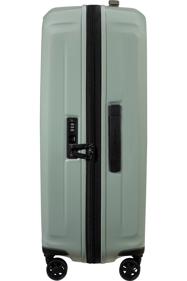 nuon spinner uitbreidbaar 4 wielen 69 cm metallic mineral green
