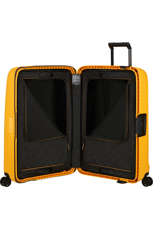 essens spinner 4 wielen 75 cm stralend geel