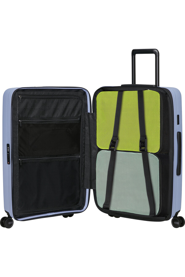 opvouwbare spinner uitbreidbaar 4 wielen 68 cm lavendel
