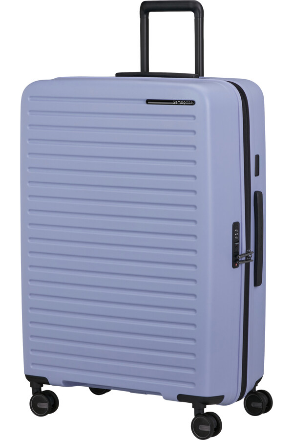 opvouwbare spinner uitbreidbaar 4 wielen 75 cm lavendel