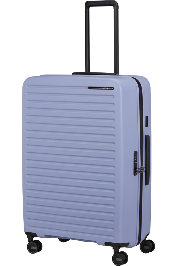 opvouwbare spinner uitbreidbaar 4 wielen 75 cm lavendel