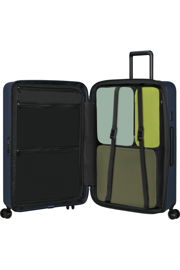 restackd spinner uitbreidbaar 4 wielen 75 cm midnight