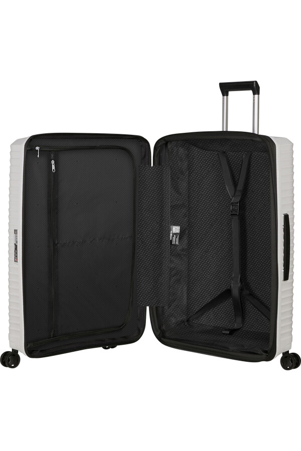 upscape spinner uitbreidbaar 4 wielen 81 cm wolkenwit