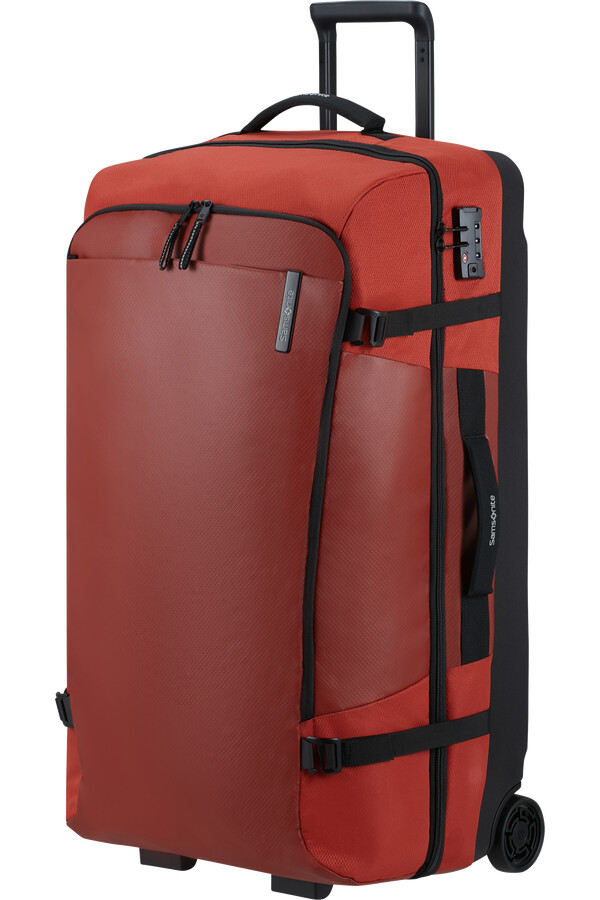 armox reistas met wielen 79 cm roestbruin