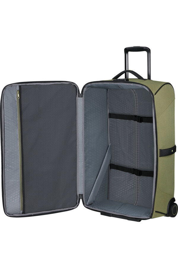 ecodiver reistas met wielen 67 cm gewaxt wasabi