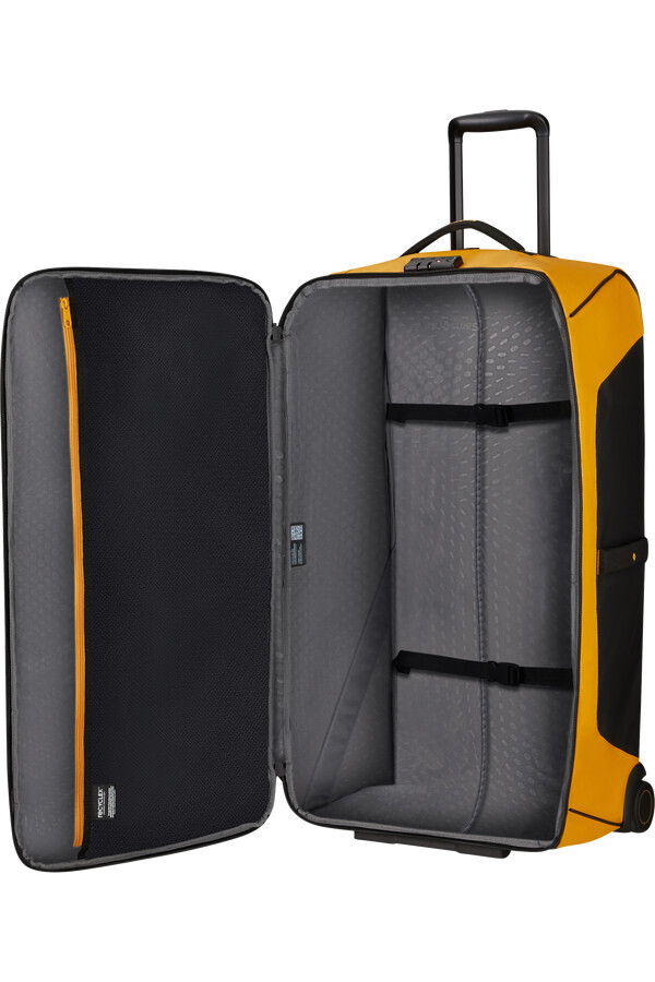ecodiver reistas met wielen 79 cm geel