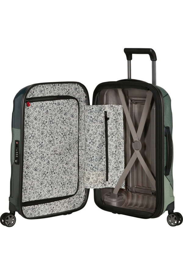 c-lite disney spinner uitbreidbaar 4 wielen 55 cm mickey muse