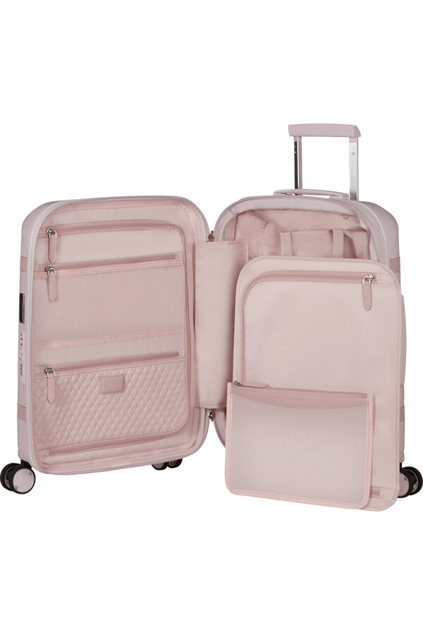 image spinner uitbreidbaar 4 wielen 55 cm rose
