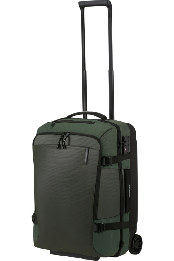 armox reistas met wielen rugzak 55 cm mosgroen