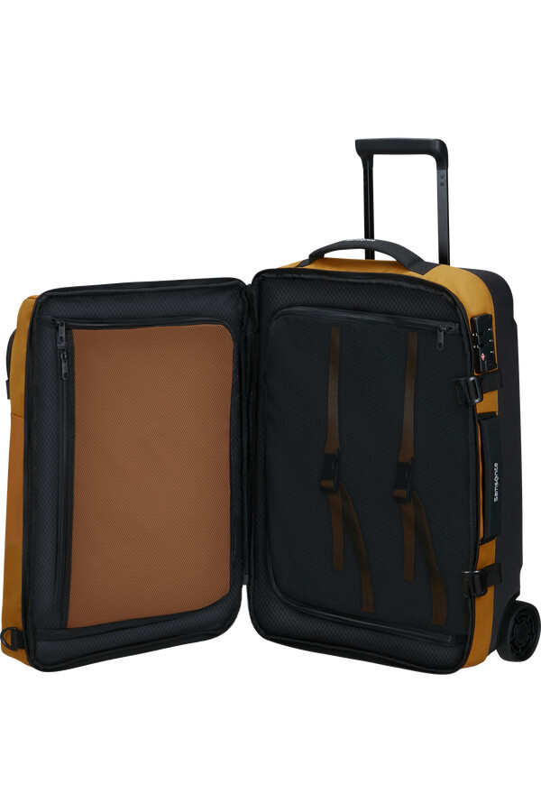 armox reistas met wielen rugzak 55 cm okerkleurig