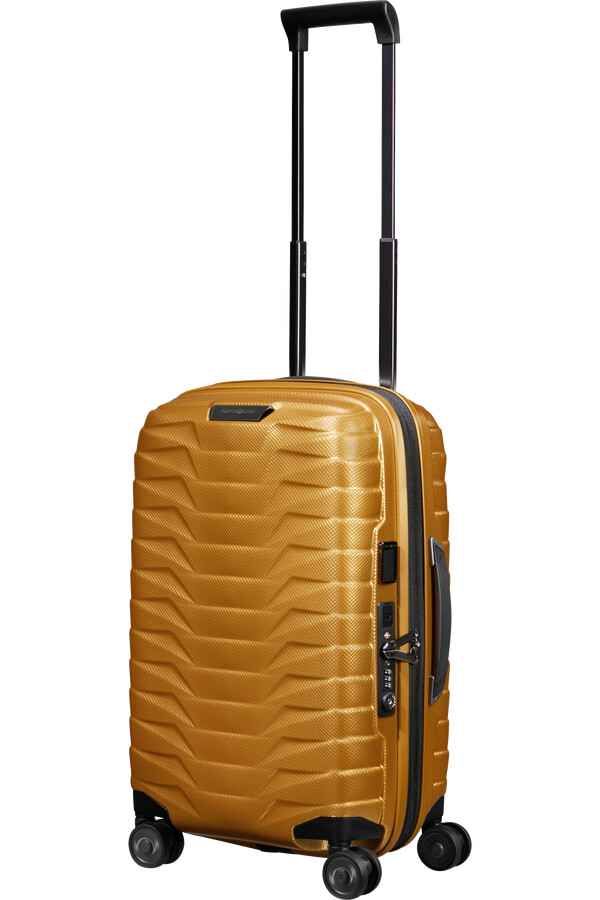 proxis spinner uitbreidbaar 4 wielen 55 cm honinggoud
