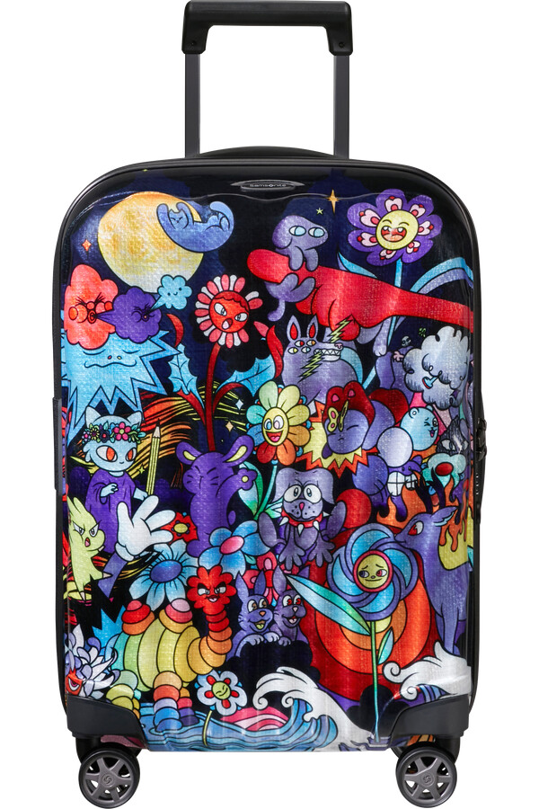 c-lite x vexx spinner uitbreidbaar 4 wielen 55 cm nightfall