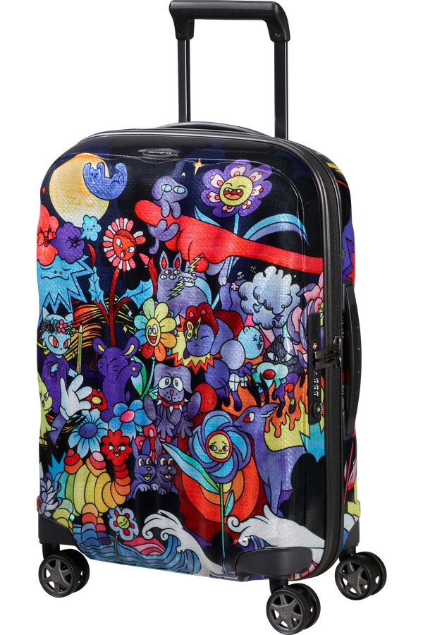 c-lite x vexx spinner uitbreidbaar 4 wielen 55 cm nightfall