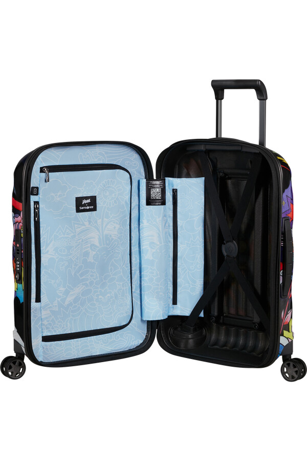 c-lite x vexx spinner uitbreidbaar 4 wielen 55 cm nightfall