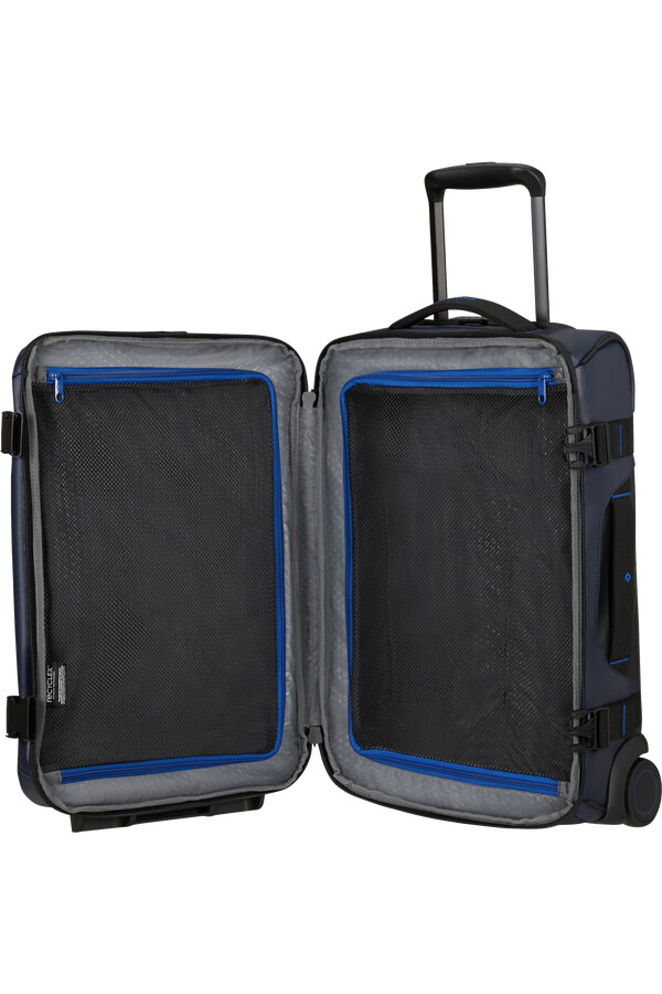 ecodiver reistas met wielen dubbel frame 55 cm blue nights