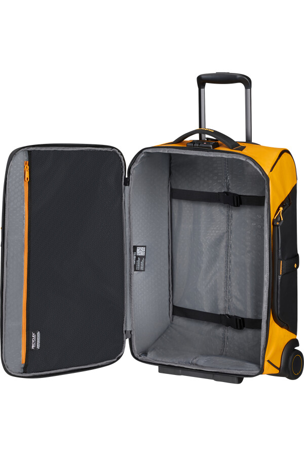 ecodiver reistas met wielen 55 cm geel
