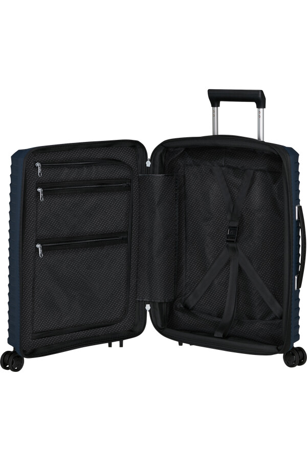 upscape spinner uitbreidbaar 4 wielen 55 cm blue nights