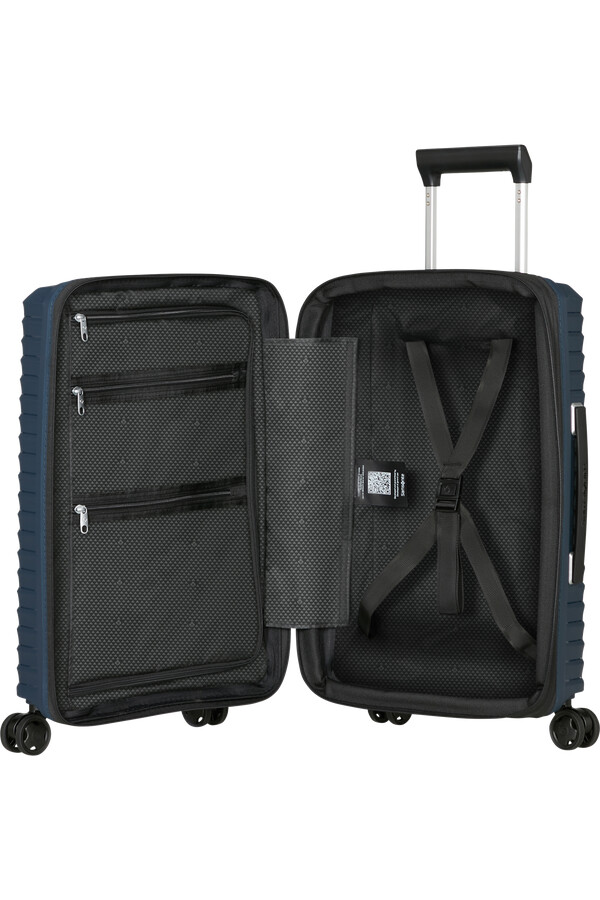 upscape spinner uitbreidbaar 4 wielen 55 cm blue nights
